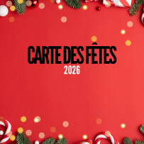 Carte des fêtes 2025