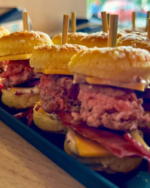 Plateau de 10 minis burgers