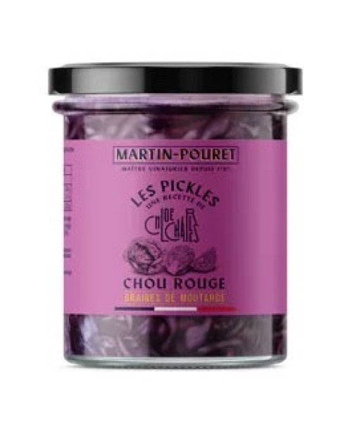 Pickles de chou rouge, graines de moutarde 60g