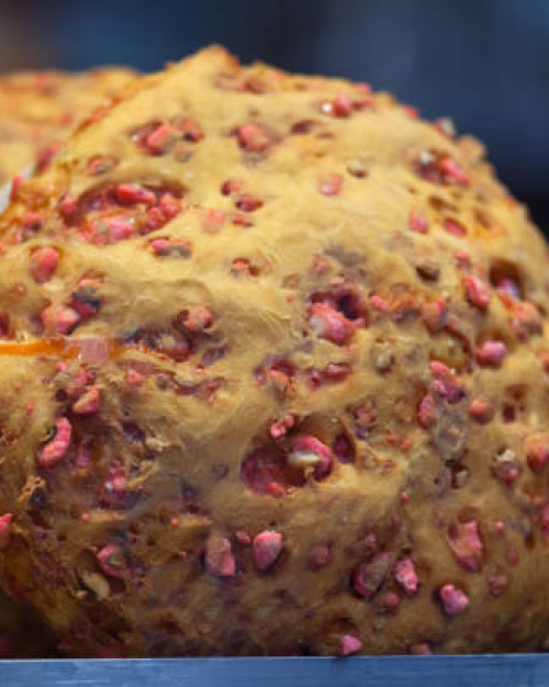 Brioche à la praline rose 